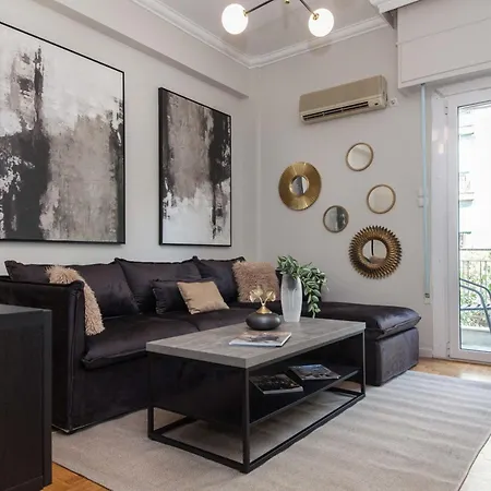 Fashionable 2 Bd Apt In Ano Kipseli With Balcony Athens Exterior photo