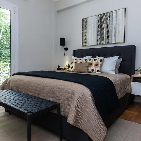Fashionable 2 Bd Apt In Ano Kipseli With Balcony Athens Exterior photo