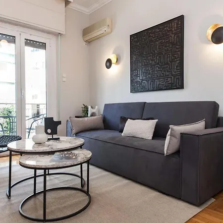 Fashionable 2 Bd Apt In Ano Kipseli With Balcony Athens Exterior photo