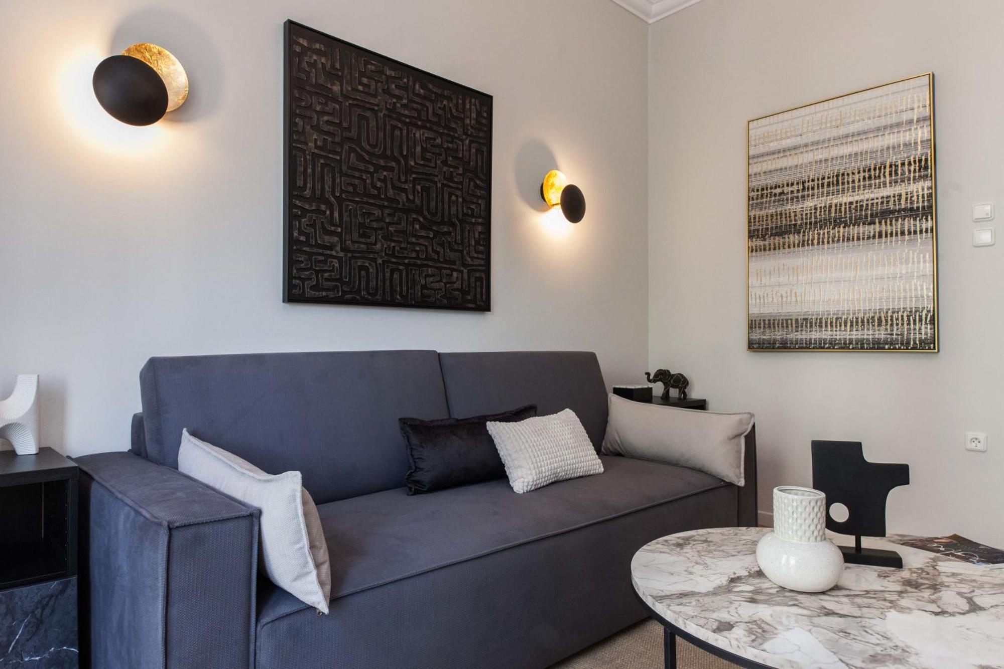 Fashionable 2 Bd In Ano Kipseli With Balcony * Athens
