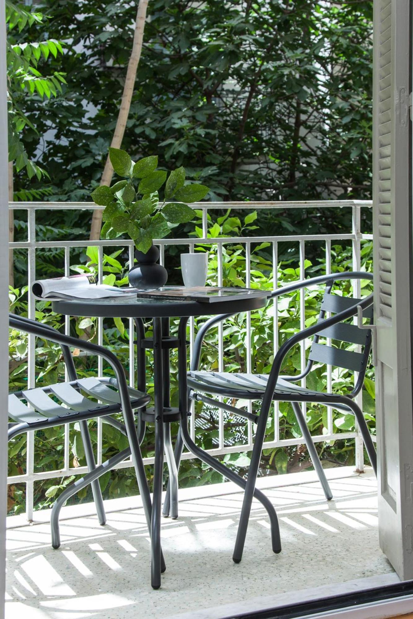 Fashionable 2 Bd In Ano Kipseli With Balcony Apartment Athens