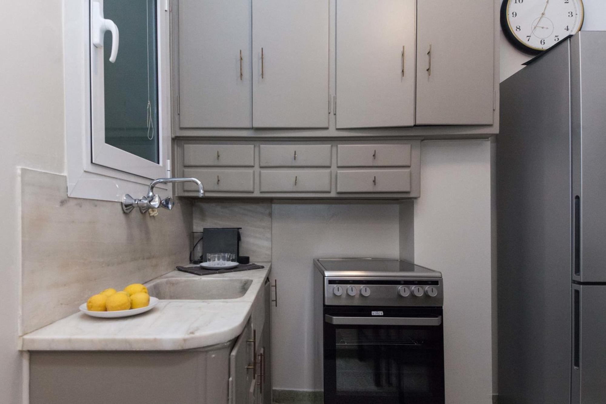 Fashionable 2 Bd In Ano Kipseli With Balcony Athens