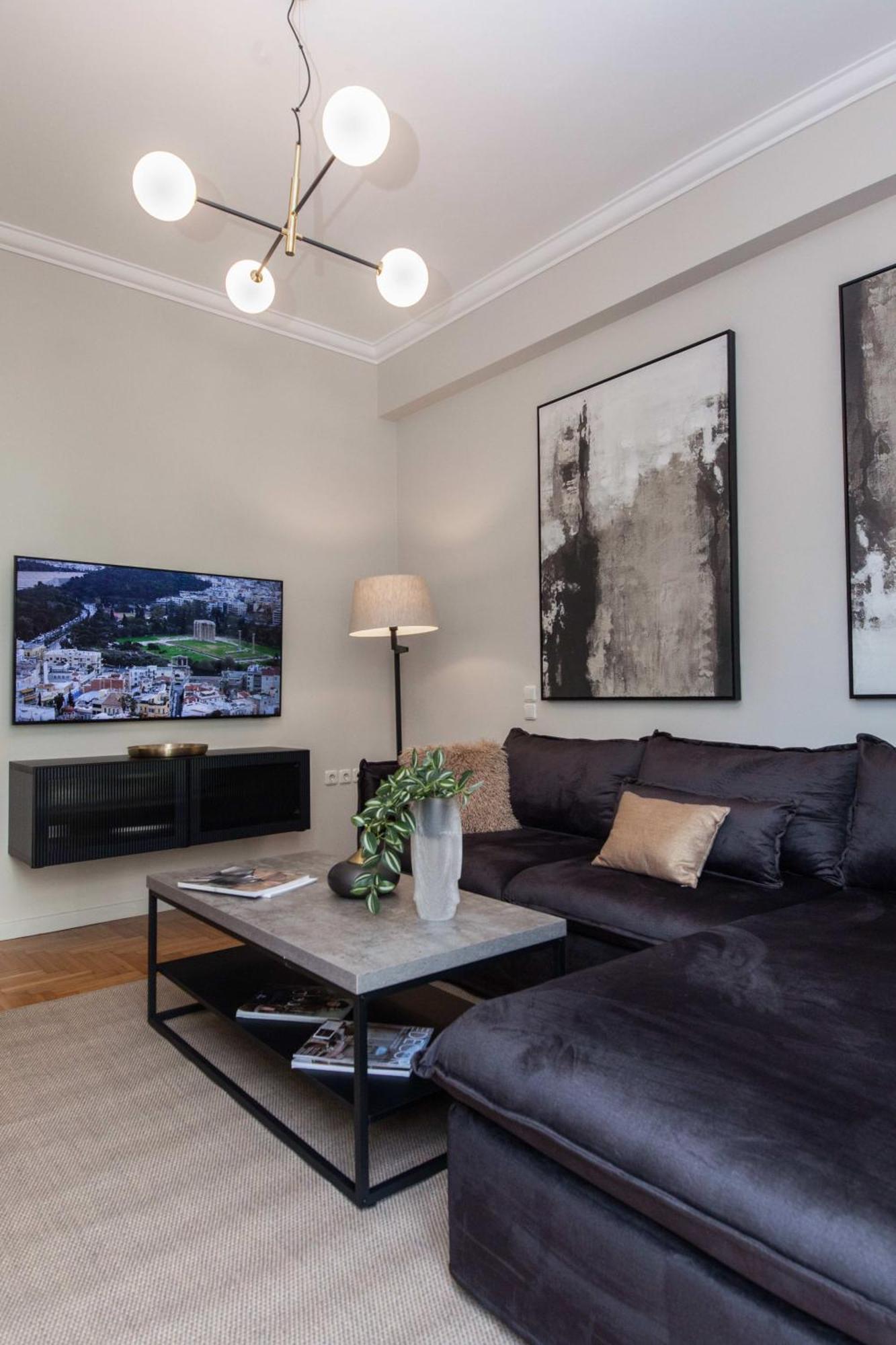 Apartment Fashionable 2 Bd In Ano Kipseli With Balcony