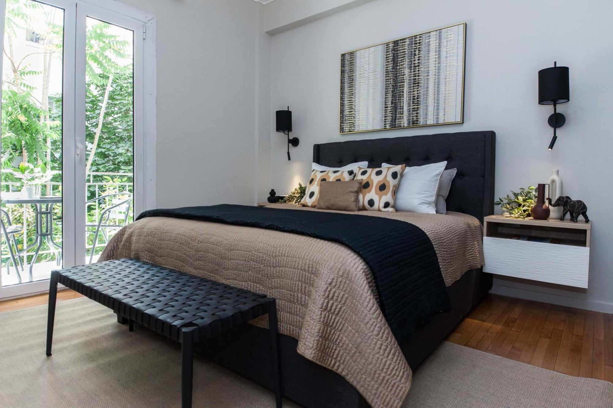 Fashionable 2 Bd In Ano Kipseli With Balcony * Athen
