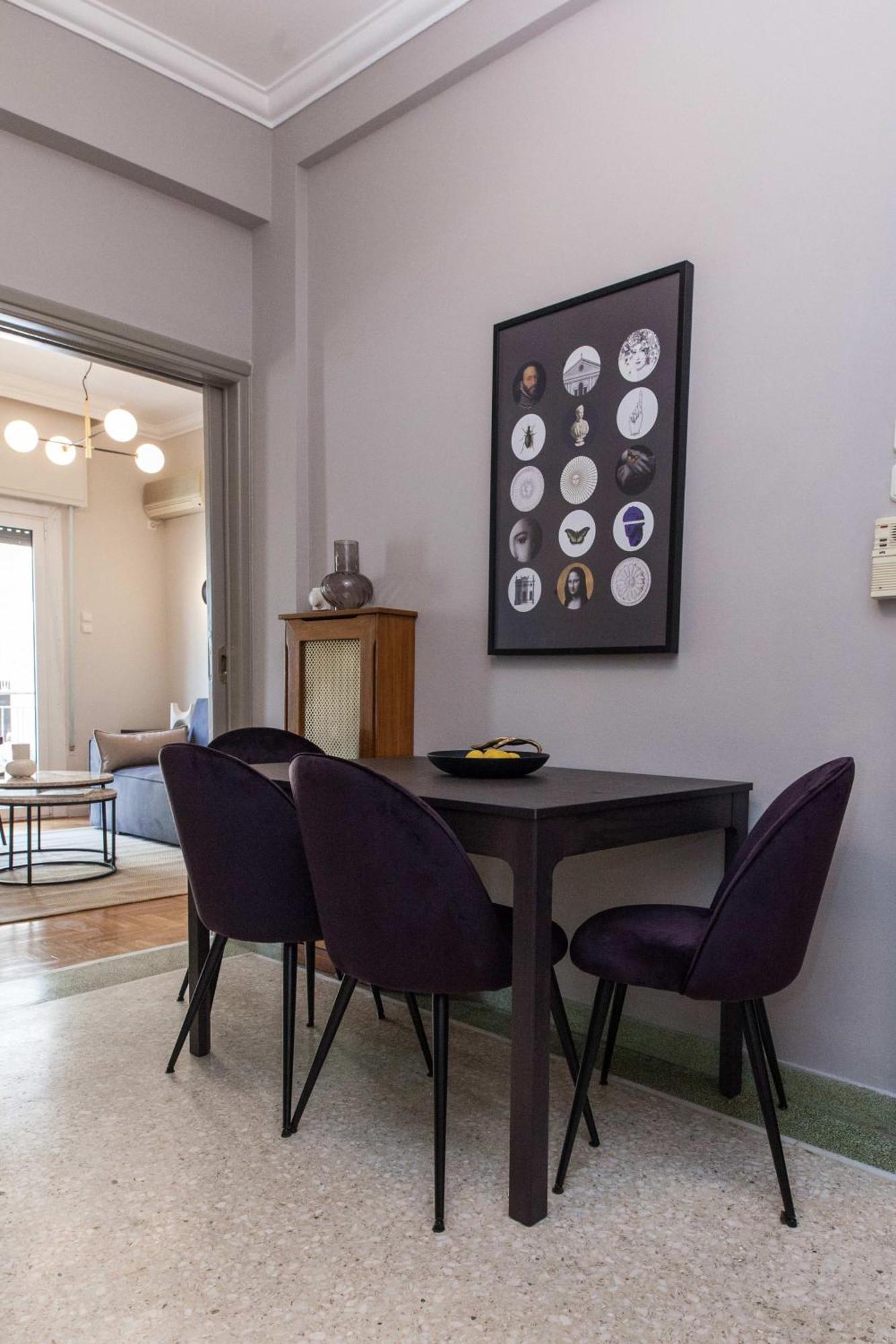 Fashionable 2 Bd In Ano Kipseli With Balcony Apartment Athens